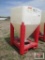 Large Dry Storage Bulk Bins Red Legs With Fork Pockets (From Food Plant)