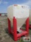 Large Dry Storage Bulk Bins Red Legs With Fork Pockets (From Food Plant)