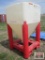 Large Dry Storage Bulk Bins Red Legs With Fork Pockets (From Food Plant)
