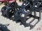 Stout HD72-8 Skid Steer Brush Grapple Complete With Hoses and Ends High Strength Steel 3/8