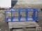 Blue Rolling Shelving or Cart