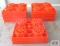 10 Orange Leveling Blocks *D12