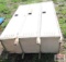 3 Bay Tan Metal Lockers