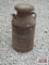 Vintage MFA - 49 Metal Dairy Milk Can *E Rear