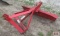 Red 4' 3Pt Rear Blade
