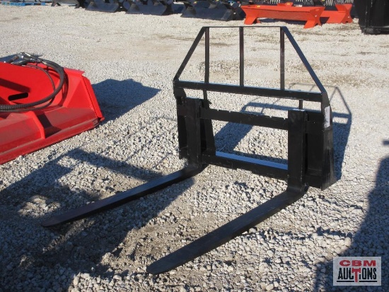 AGT SAII100 48" Skid Steer Pallet Forks 4K *1