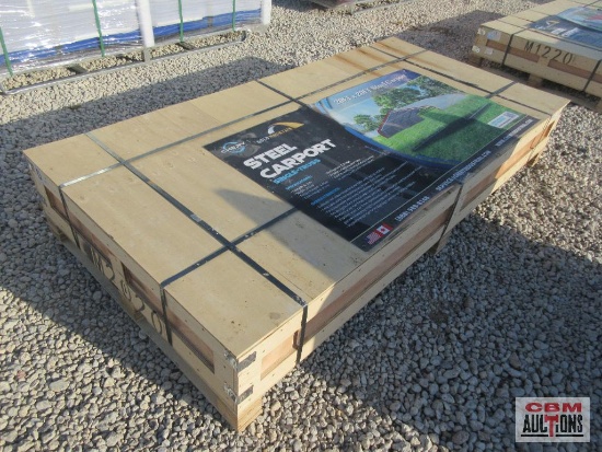 Gold Mountain 20'x20 Steel Carport