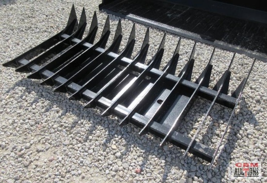 KC 70" Skid Steer Root Rake #300