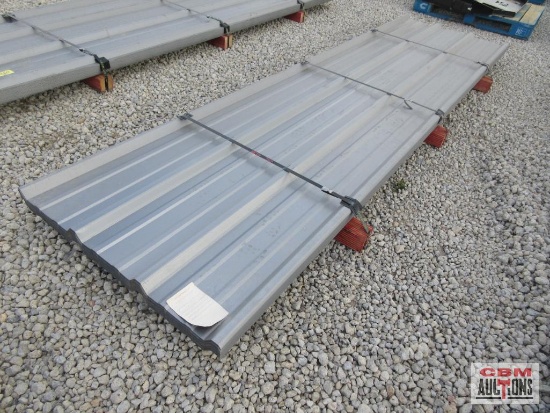 12' Galvannealed 24 ga Barn Metal Panel 36" Coverage 50+/- Pcs