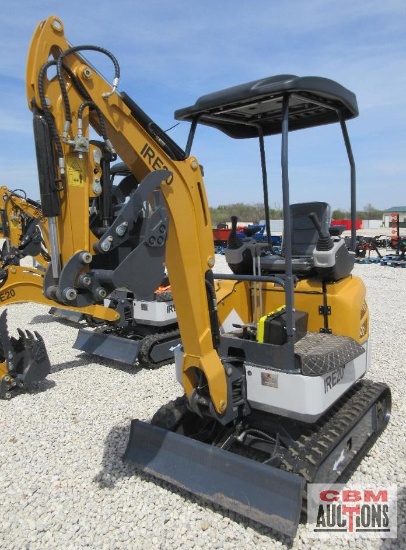 SD Launch IRE20 1.4-Ton Mini Excavator, 14HP Kubota Diesel, Pilot Controls, Swing Boom, Hydraulic