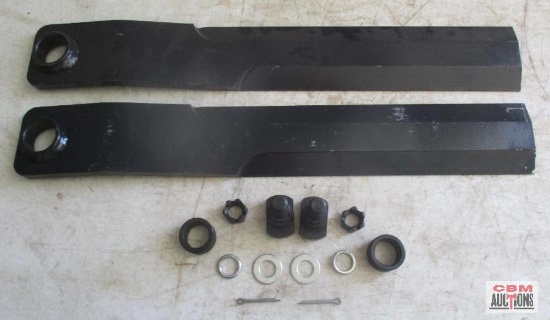 Aftermarket Brush Mower Blades & Mounting Bolts (Fits JCT & Some Others) *A14