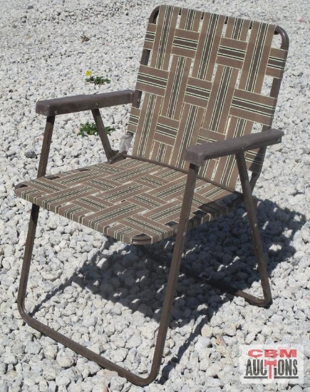 Webbed Folding Lawn Chair *B19