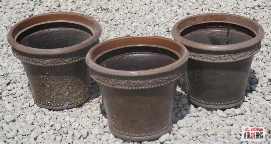 3- Better Homes 15" Flower Pot *A12