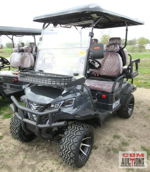 2025 IR IRGC80 Electric Golf Cart 4,000 Watt AC Motor, Top Speed: 24 MPH, Maximum Climbing Slope: