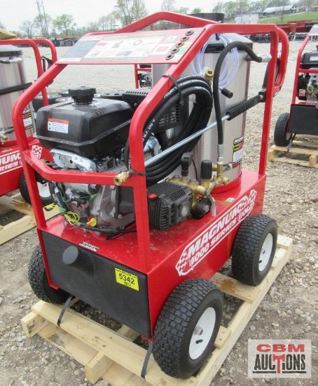 New Easy Kleen Magnum 4000 Series Gold Hot Water Pressure Washer, 3.5 GPM / 4000 PSI, Kohler Command