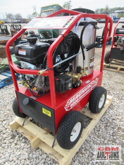 New Easy Kleen Magnum 4000 Series Gold Hot Water Pressure Washer, 3.5 GPM / 4000 PSI, Kohler Command