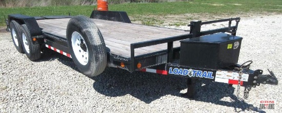 2017 Load Trail 83"x22' Flat Bed Trailer, VIN # 4ZECH222XH1122365