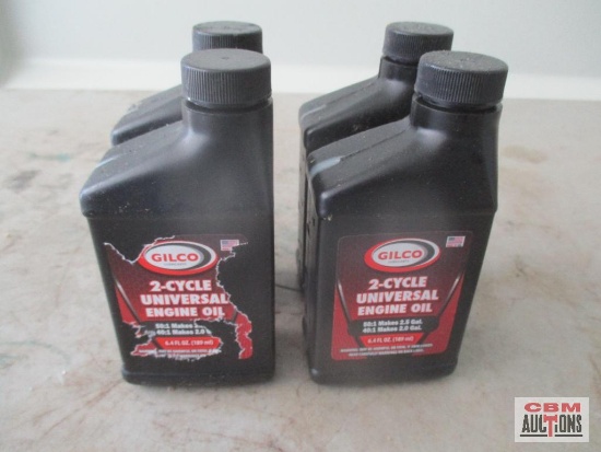(4) Gilco 2-Cycle Engine Oil *A17
