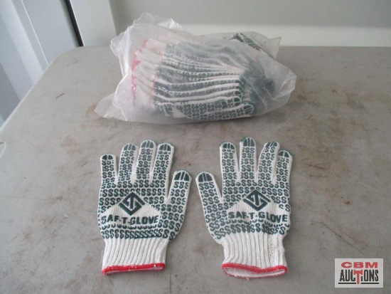 8 Pairs of Saf-T-Gloves *D14
