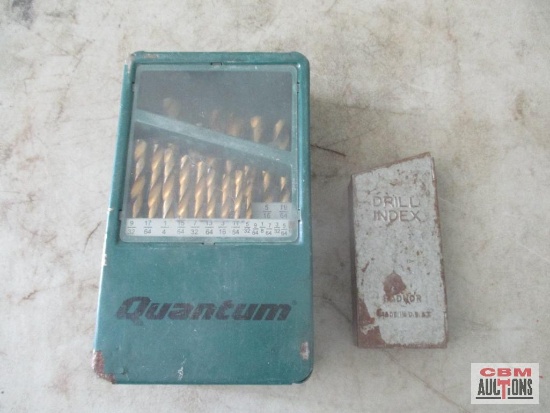 2 Drill Bit Sets & Index Cases *D14