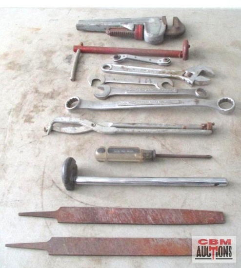 Misc. Hand Tools Pipe Wrench, Adjustable Wrench, Open Ended Wrenches, Combination Wrenches, Box End