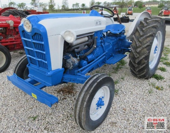 Ford 850 Tractor, 4 Cly Gas, 3Pt, 540 Pto, (Runs)