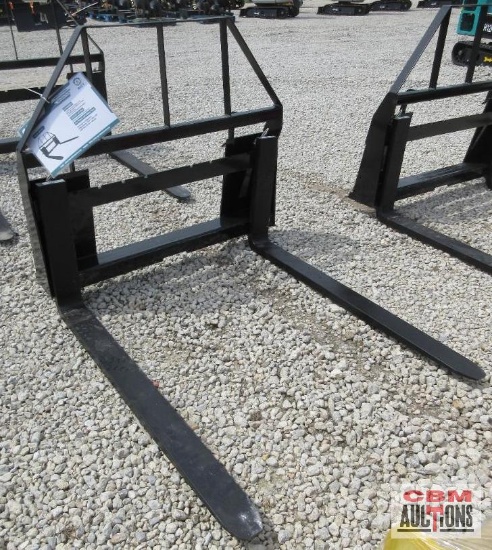 AGT SAII100 48" Skid Steer Pallet Forks 4K S#502A
