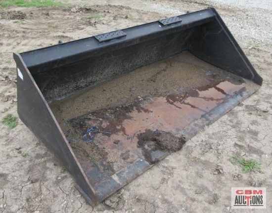 66" Smooth Skid Steer Bucket
