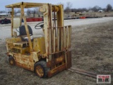 White MA40 Warehouse Forklift, Propane, #4,000 Lift (Unknown-BUYER LOADS)