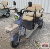 IRGC 40 Mini Golf Cart/Tricycle, Led Smart Screen, 3 Speeds, 60 Volt, 20A Long Life Battery S#2801