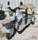 IRGC 40 Mini Golf Cart/Tricycle, Led Smart Screen, 3 Speeds, 60 Volt, 20A Long Life Battery S#1570