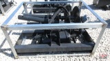 JCT Skid Steer Post Hole Digger Auger With 8