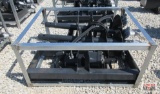 JCT Skid Steer Post Hole Digger Auger With 8