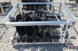 JCT Skid Steer Post Hole Digger Auger With 8