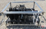 JCT Skid Steer Post Hole Digger Auger With 8