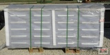 Cherry 7' 7FT-20D-01B Work Bench With 20 Drawers, Drawers With Lock And Anti-Slip Mats, Blue