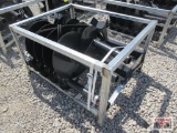 JCT Skid Steer Post Hole Digger Auger With 8