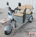 IRGC 40 Mini Golf Cart/Tricycle, Led Smart Screen, 3 Speeds, 60 Volt, 20A Long Life Battery S#2707