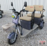 IRGC 40 Mini Golf Cart/Tricycle, Led Smart Screen, 3 Speeds, 60 Volt, 20A Long Life Battery S#2749