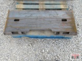 KC Skid Steer Weld On Closed Back Quick Attach Mounting Plate #63