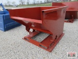 KC 2 Cu Yd Stackable Self Dumping Trash Debris Hopper With Fork Pockets Weighs #650