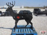 KC Whitetail Buck Deer Shooting Target With Heart Flap, 3/8