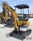 SD Launch IRE201.4-Ton Mini Excavator, 14HP Kubota Diesel, Pilot Controls, Swing Boom, Hydraulic