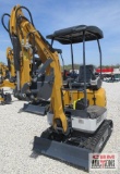 SD Launch IRE20 1.4-Ton Mini Excavator, 14HP Kubota Diesel, Pilot Controls, Swing Boom, Hydraulic