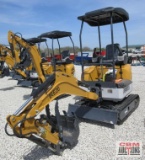 SD Launch IRE20 1.4-Ton Mini Excavator, 14HP Kubota Diesel, Pilot Controls, Swing Boom, Hydraulic