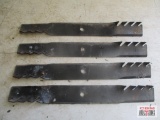 4-Mower Blades 51531 *A7