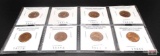 8 Brilliant Uncirculated Lincoln Cent Pennies (1960, 1963, 1973, 1974, 1977, 1979, 1981, 1984)