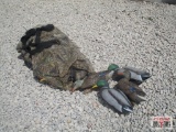 24+/- Duck Decoys, Corded & Weighted Camo Bag *B16