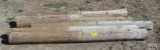 6 Wood Fence Posts - Various Sizes