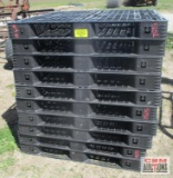 10- Black Plastic Pallets 45